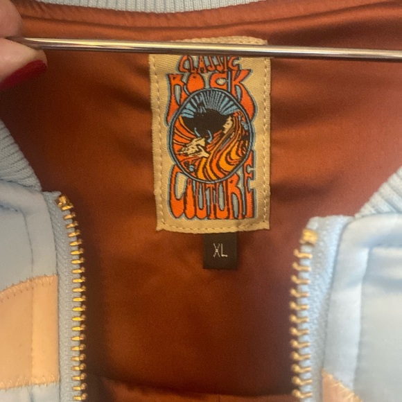 Classic Rock Couture retro bomber jacket. Size XL - Picture 5 of 8